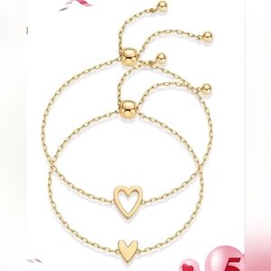 BFF FRIENDSHIP HEART BRACELETS (NWT)